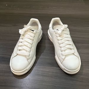 Dolce And Gabbana Calfskin Nappa Portofino Men’s Sneakers size 9